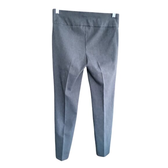 ALFANI High Waist Stretch Pull On Dress Pants Trousers Heather Grey 6P - Picture 2 of 12